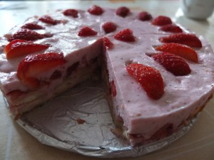 Jahodová torta 1
